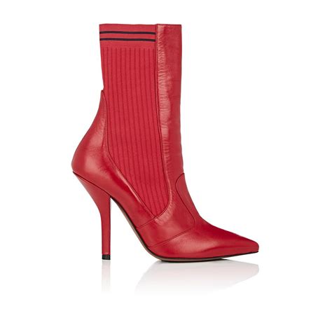 fendi red booties|Fendi booties saks.